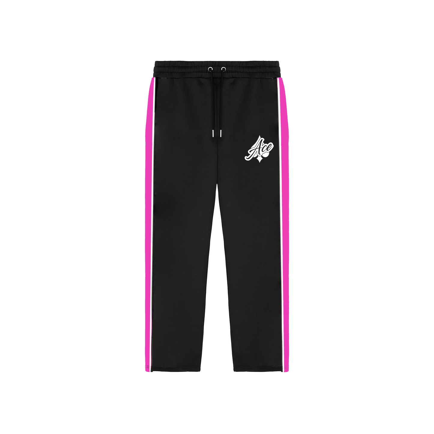 Track set black & pink stripe